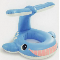 Детский круг-ходунки для плавания "Jolly Whale Baby Float"99 x 86см INTEX 56591NP